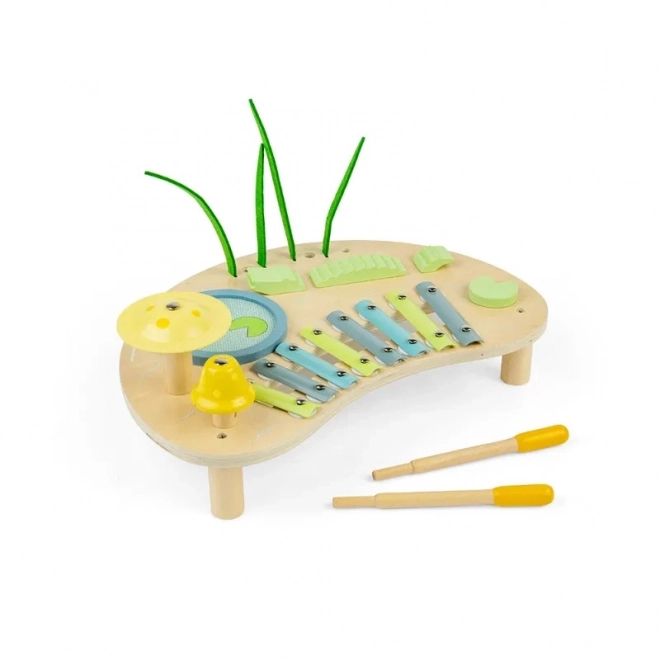 Bigjigs Toys hudební stoleček džungle