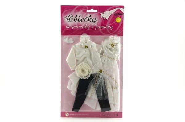 Svatba - oblečky pro panenky