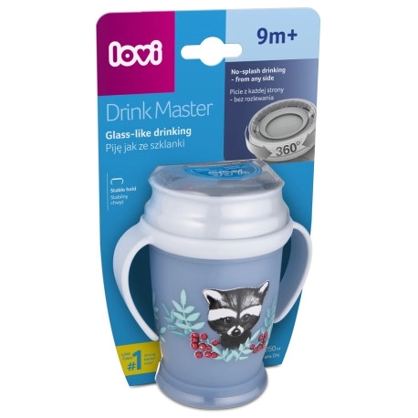 LOVI Hrneček 360° WILD SOUL 250ml 9m+ kluk