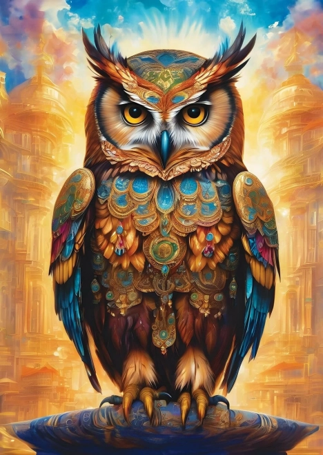 ART PUZZLE Puzzle Sova 500 dílků
