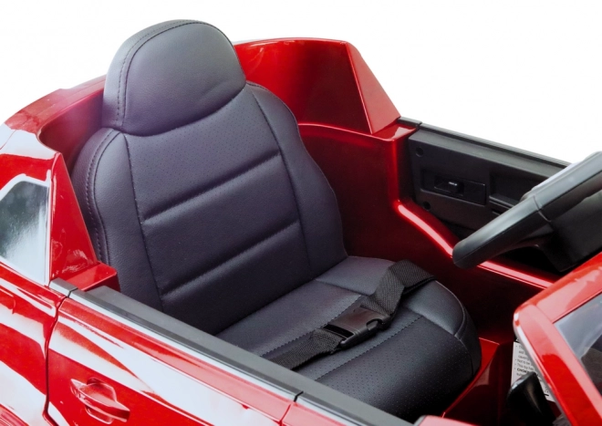 Autíčko na baterie Audi Q7 červené lakované