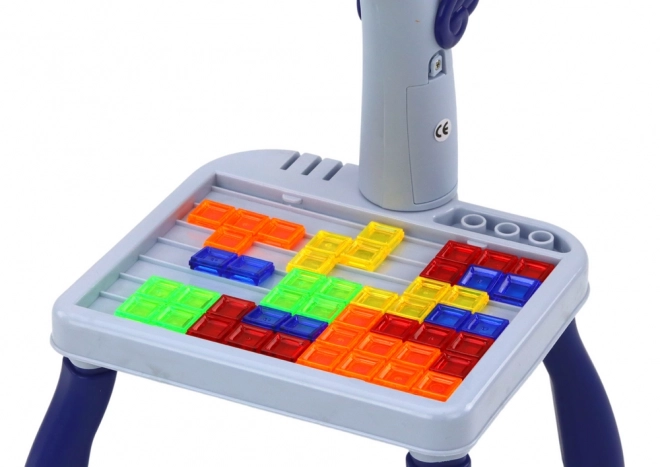 Mini projektor Tetris Table 2v1 Unicorn Blue