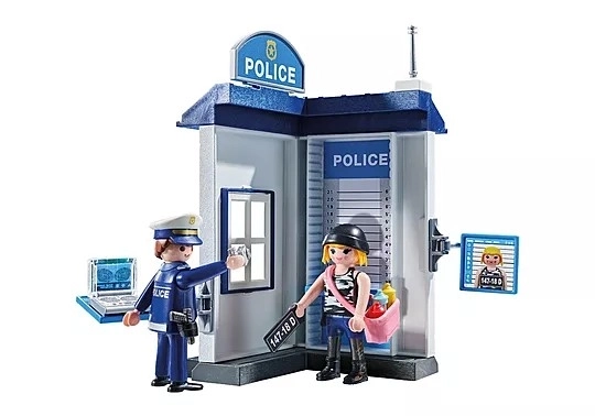 Akční hrdinové - Policejní místnost pro výslech