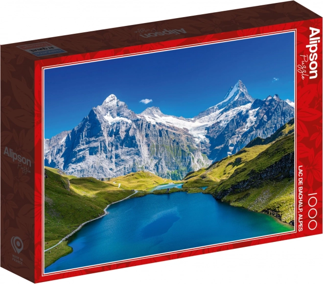 ALIPSON Puzzle Jezero Bachalpsee, Alpy 1000 dílků