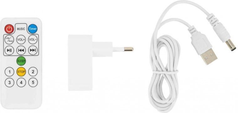 Hudba, přírodní zvuky a Bluetooth