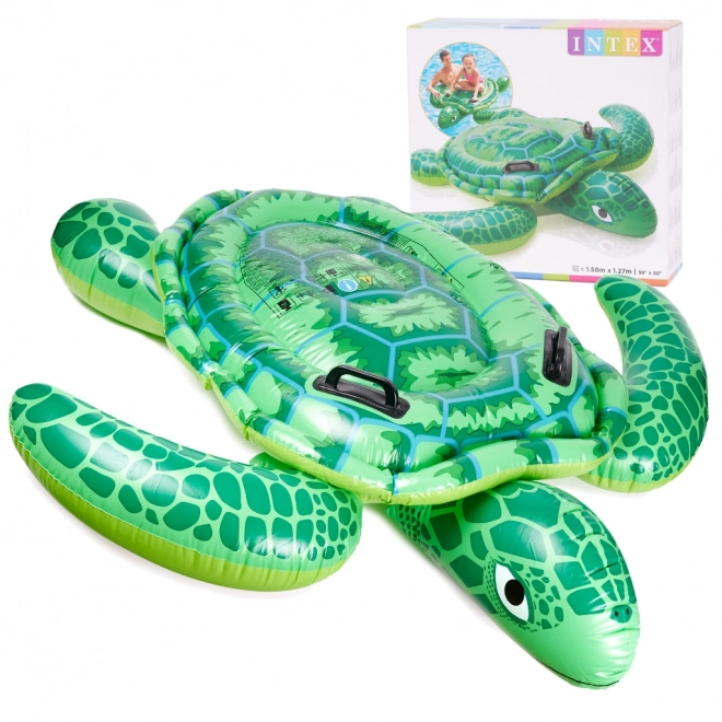 Nafukovací matrace želva INTEX pro děti s úchyty 150cm