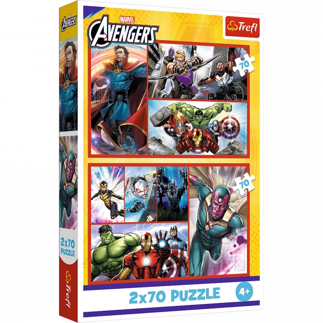 Puzzle 2x70 stát se hrdinou