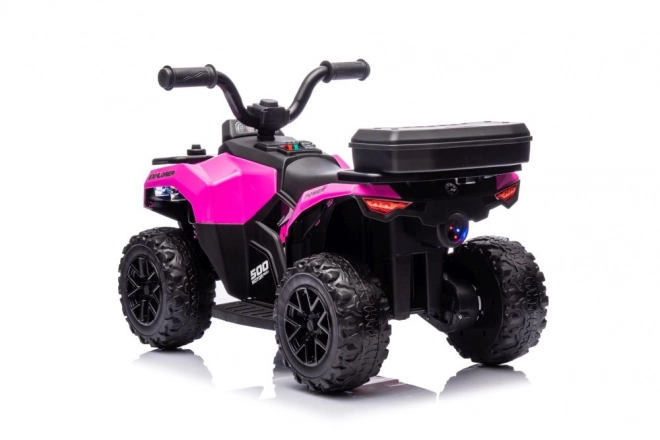 Dětská čtyřkolka na baterii GTS1155 - Růžová