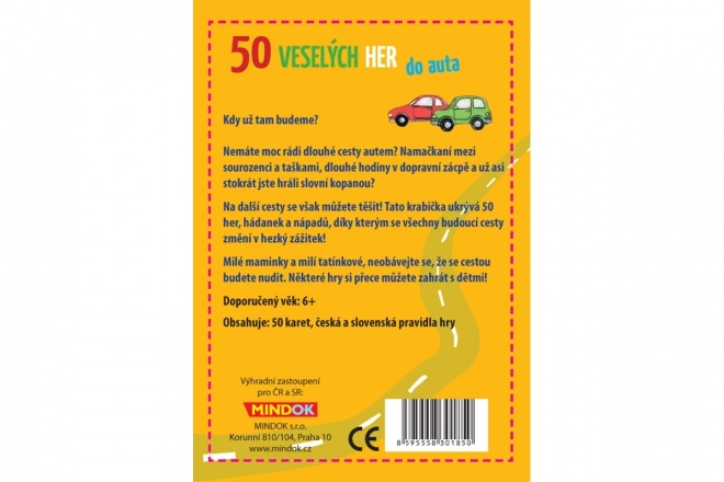 50 zábavných her do auta
