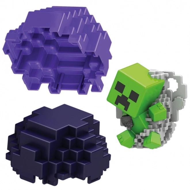Minecraft mini figurka ve vajíčku