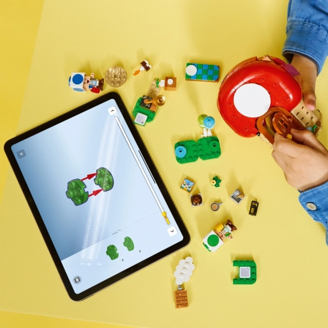 Lego Super Mario Toad a Dům
