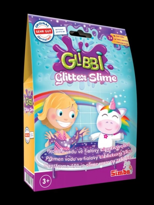 Glibbi třpytivý sliz do koupele