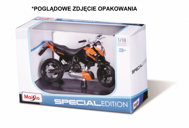 Model motocyklu Suzuki GSX-R600 se stojanem 1/18