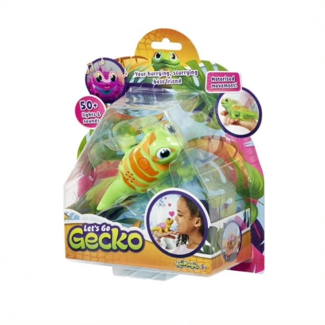 Interaktivní hračka Let's Go Gecko
