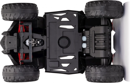 Pojízdný kvadricykl Fast Wheel černý