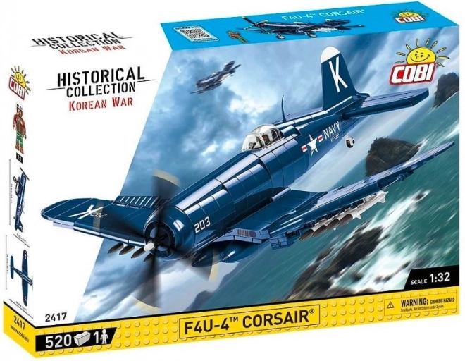 COBI 2417 Korean War Vought F4U-4 Corsair, 1:32, 511 k, 1 f