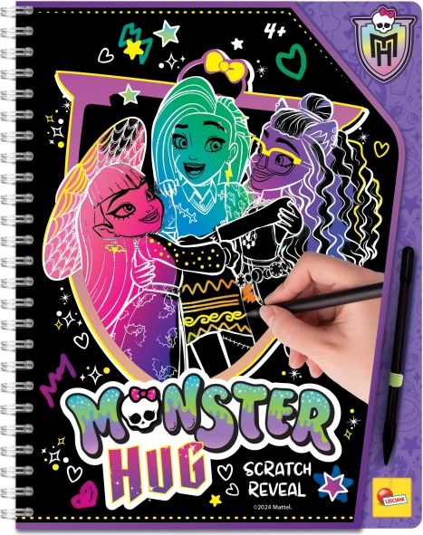 Zdrapávací skicář Monster High