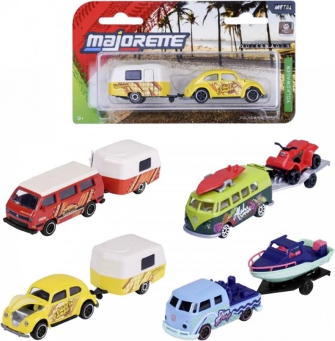 Autíčko s přívěsem Volkswagen The Originals, 1:64