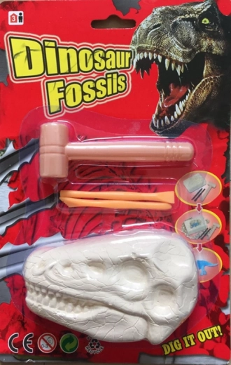 Plejo dinosauří fosílie – vykopávací sada s kostrou dinosaura