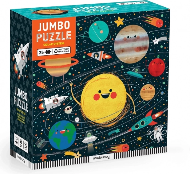 Mudpuppy Jumbo puzzle Sluneční soustava 25 dílků