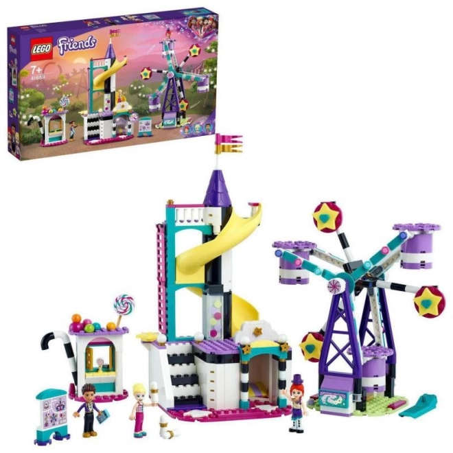 LEGO Friends Kouzelný zábavní park s ruským kolem a skluzavkou