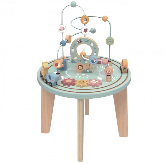 Dřevěný Montessori stůl s aktivitami TOOKY TOY
