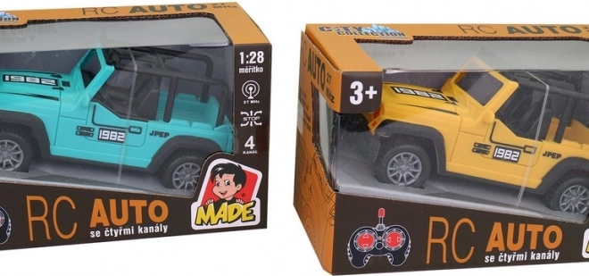 Auto Jeep na dálkové ovládání - Černý