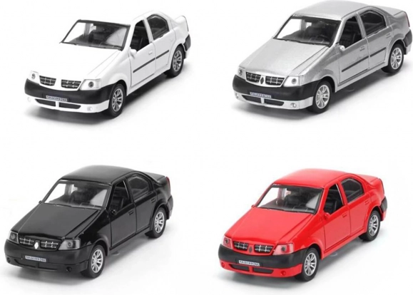 Kovové auto se světlem a zvukem