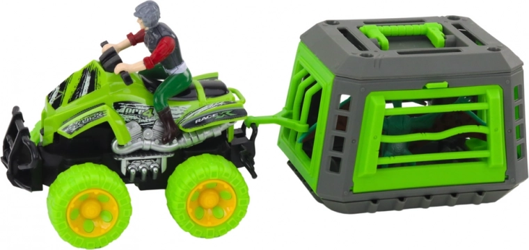 Akční terénní čtyřkolka s klecí