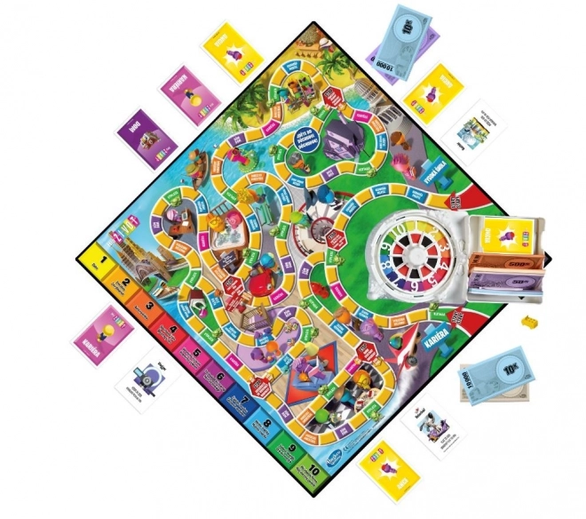 Hra Života - Rodinná Desková Hra od Hasbro