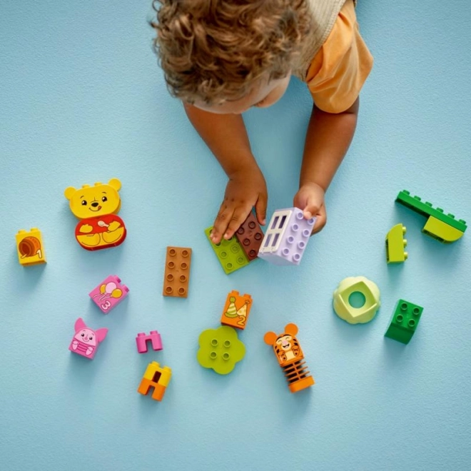 Kostky Duplo Narozeninová oslava Medvídka Pú