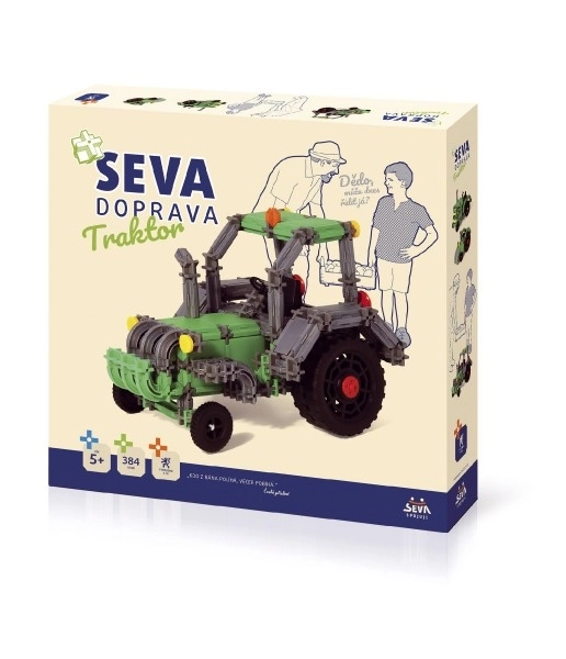 Stavebnice traktor SEVA Doprava