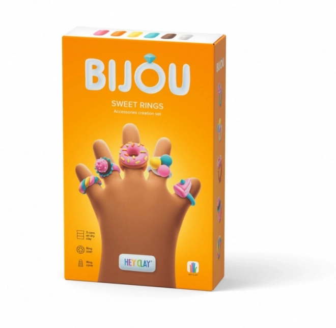 Hej Clay Bijou Sweet Rings