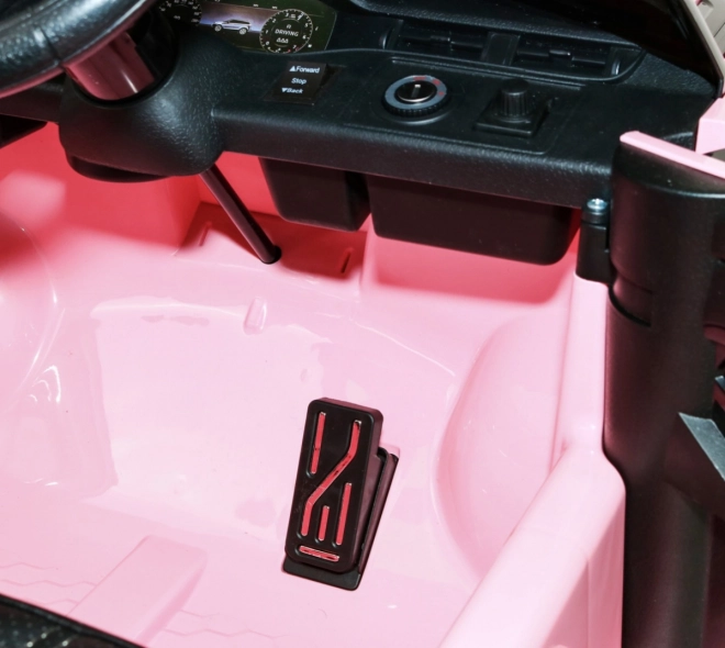 Elektrické autíčko Range Rover Evoque růžové