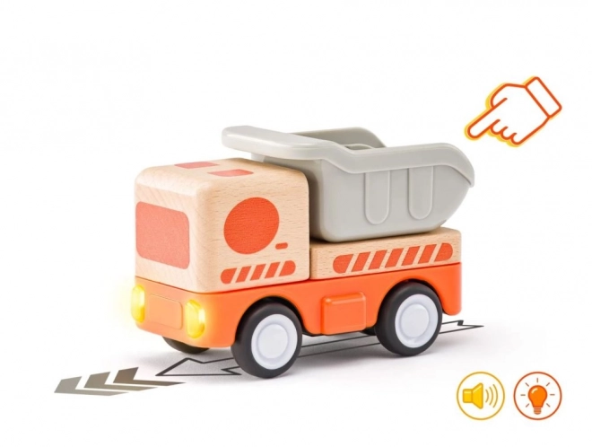 Svítící nákladní auto s hudbou Woody