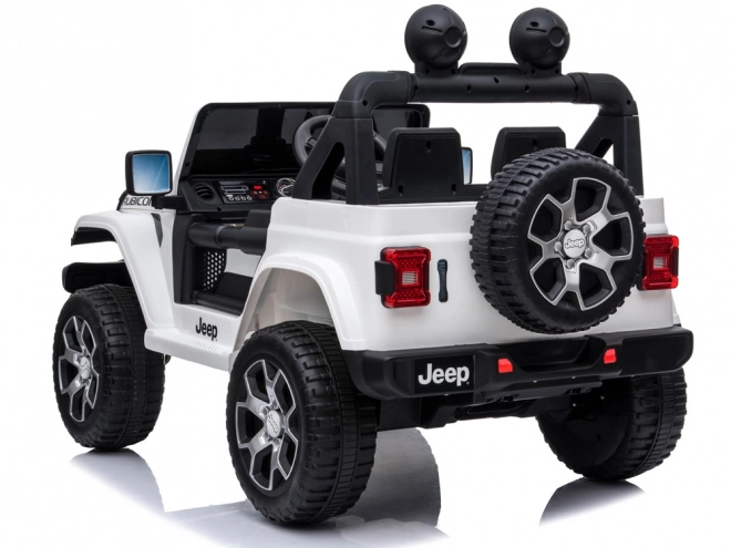 Dětské autíčko na akumulátor Jeep Wrangler Rubicon 4x4 – Bílá