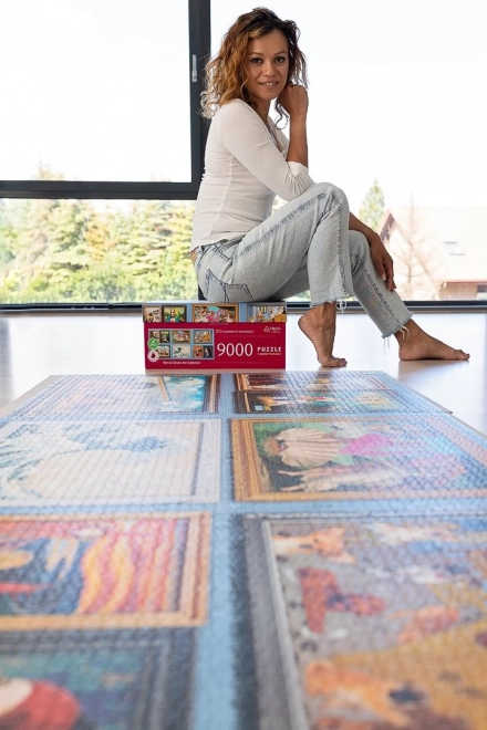 TREFL Puzzle UFT Netradiční umění 9000 dílků