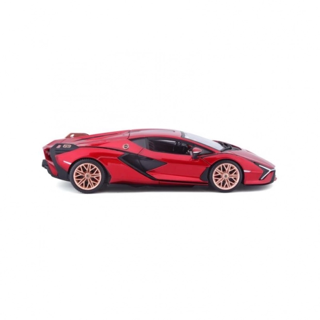 Model auta Lamborghini Sián FKP 37 1:24 červený