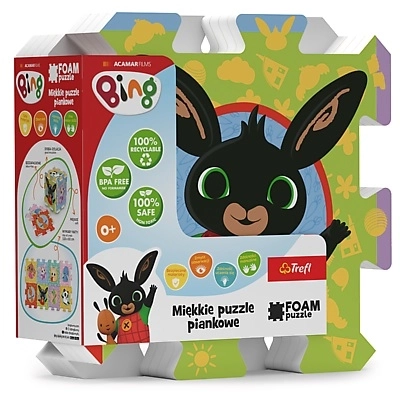 TREFL Pěnové puzzle Králiček Bing a přátelé
