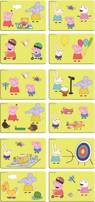 Magnetické puzzle Peppino hřiště, Prasátko Peppa