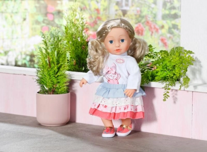 baby annabell oblečení se sukýnkou pro panenky