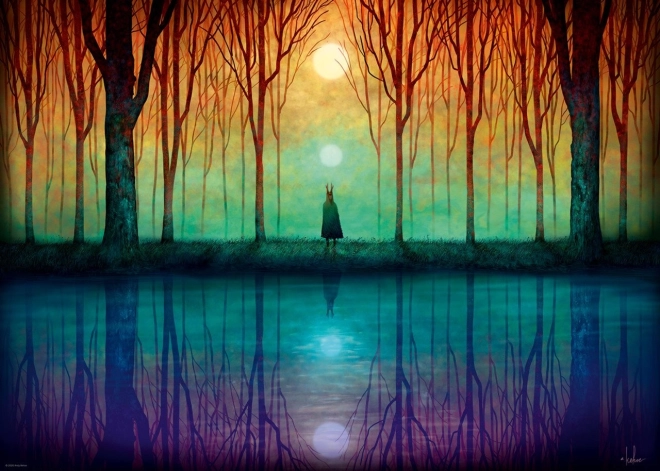 Puzzle 1000 dílků Mystický svět – Odraz, ANDY KEHOE