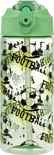 Tritanová láhev s brčkem pro pití Fotbal 500 ml