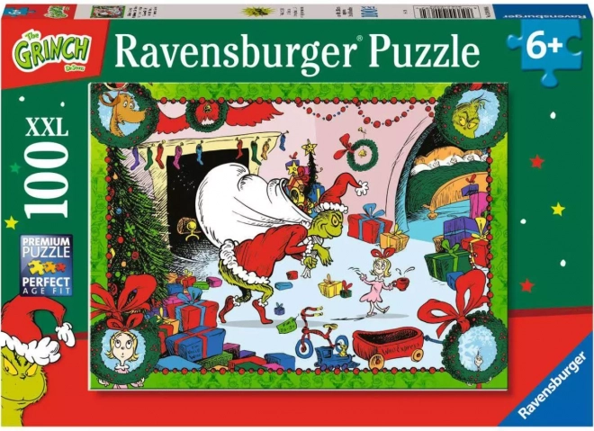 Puzzle Grinch 100 dílků