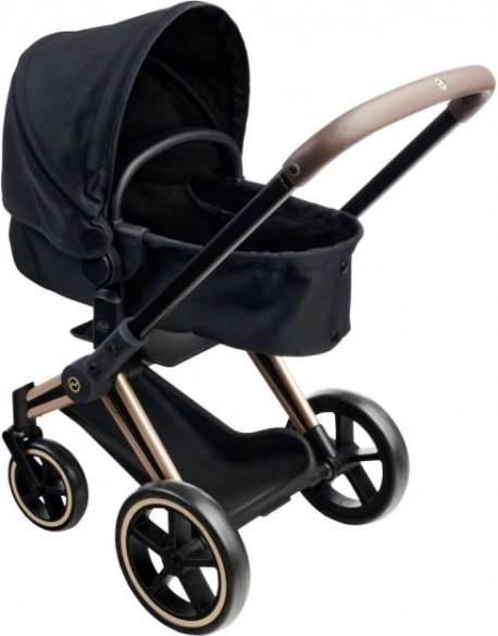 Kočárek pro panenky Cybex 3 v 1 Černý