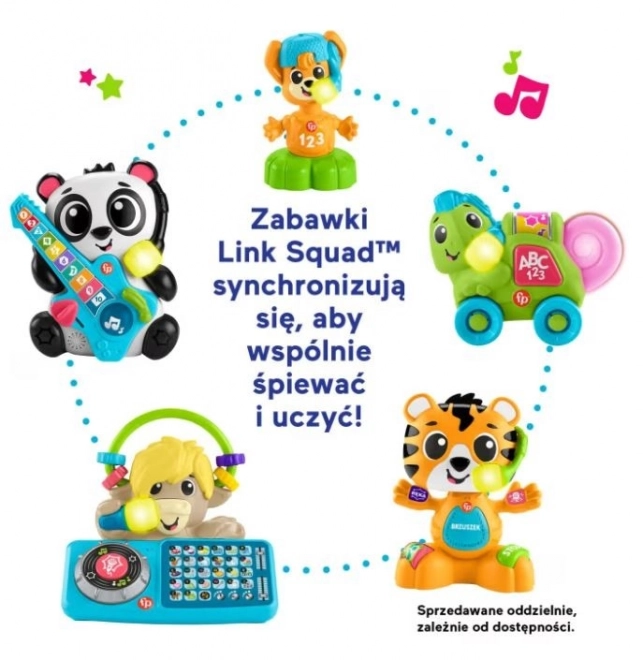 Interaktivní hračka Fisher-Price Link Squad abeceda a slova