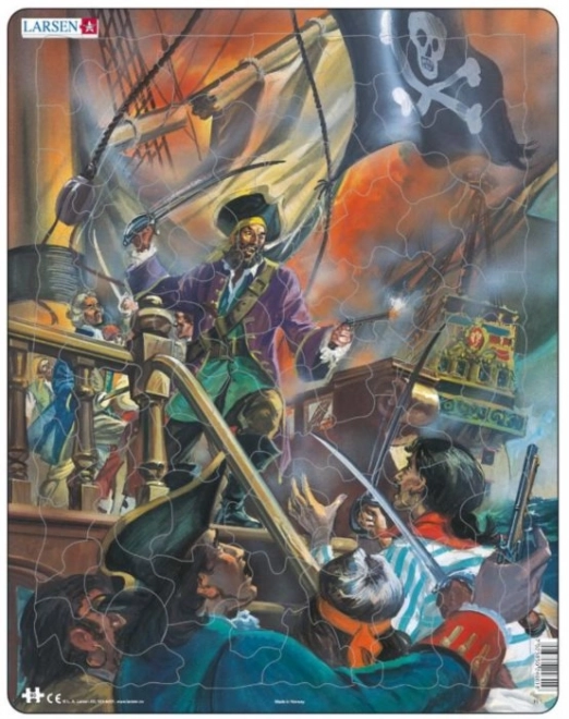 Puzzle Piráti 85 dílků od LARSEN
