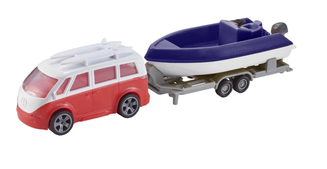 Teamsterz karavan s přívěsem a lodí