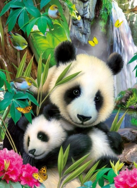 Ravensburger puzzle: krásná panda 300 dílků