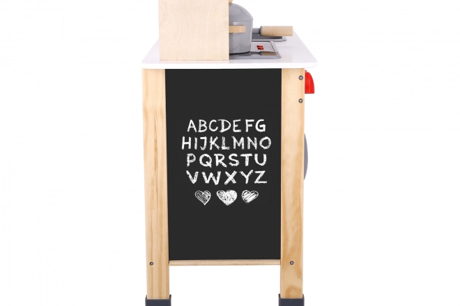 Dřevěná dětská kuchyňka TOOKY TOY s příslušenstvím